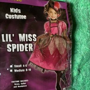 Lil Miss Spider  costume